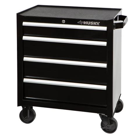 husky 4 drawer steel cabinet|older husky rolling tool cabinet.